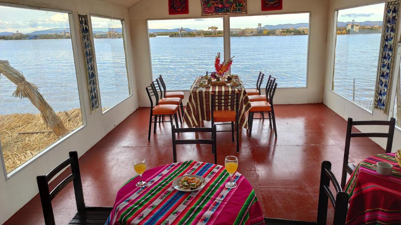 Uros Maya Lodge Пуно Экстерьер фото