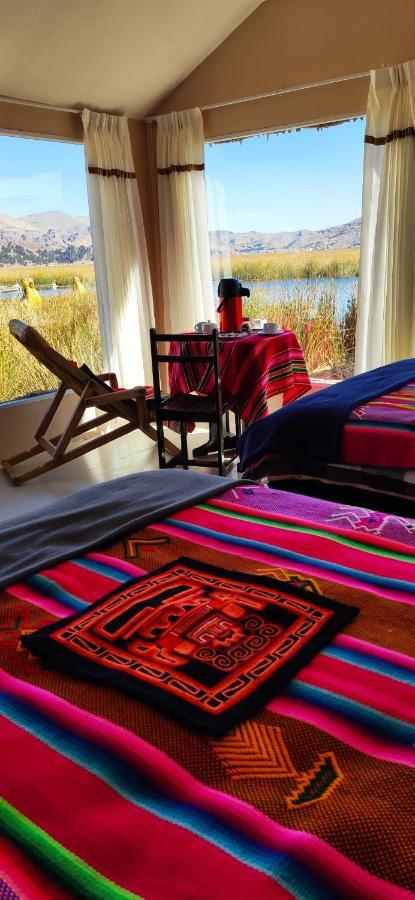 Uros Maya Lodge Пуно Экстерьер фото