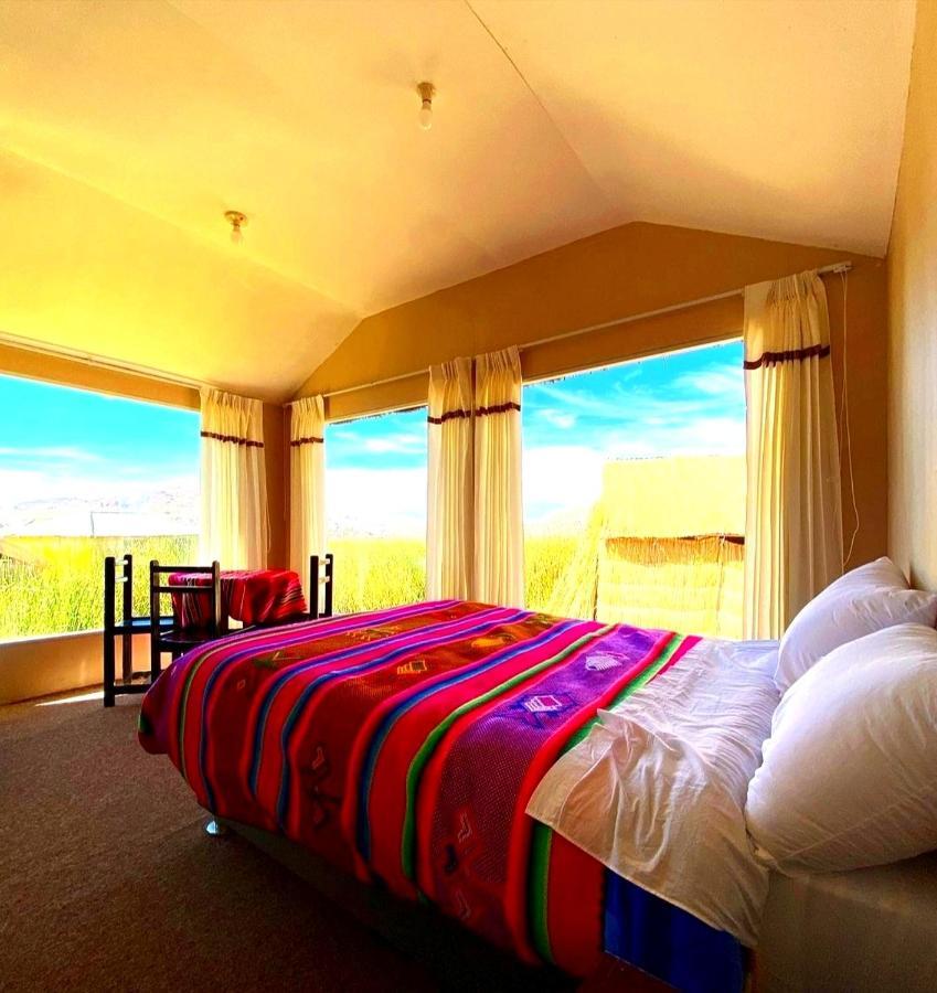 Uros Maya Lodge Пуно Экстерьер фото