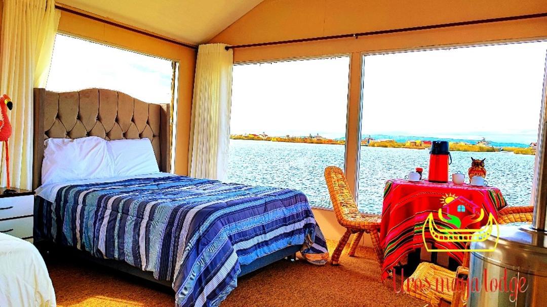 Uros Maya Lodge Пуно Экстерьер фото