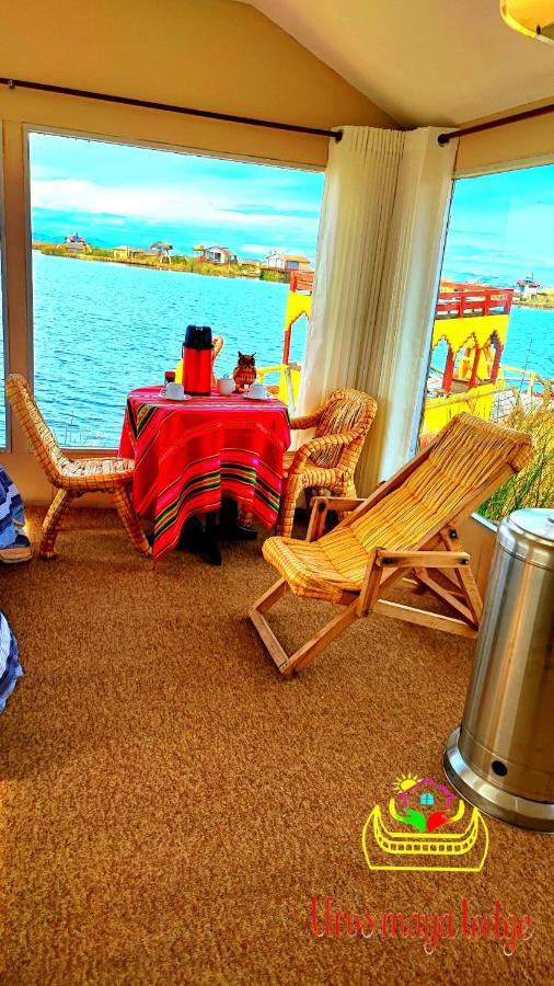 Uros Maya Lodge Пуно Экстерьер фото