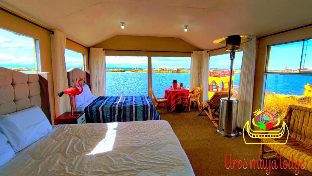 Uros Maya Lodge Пуно Экстерьер фото