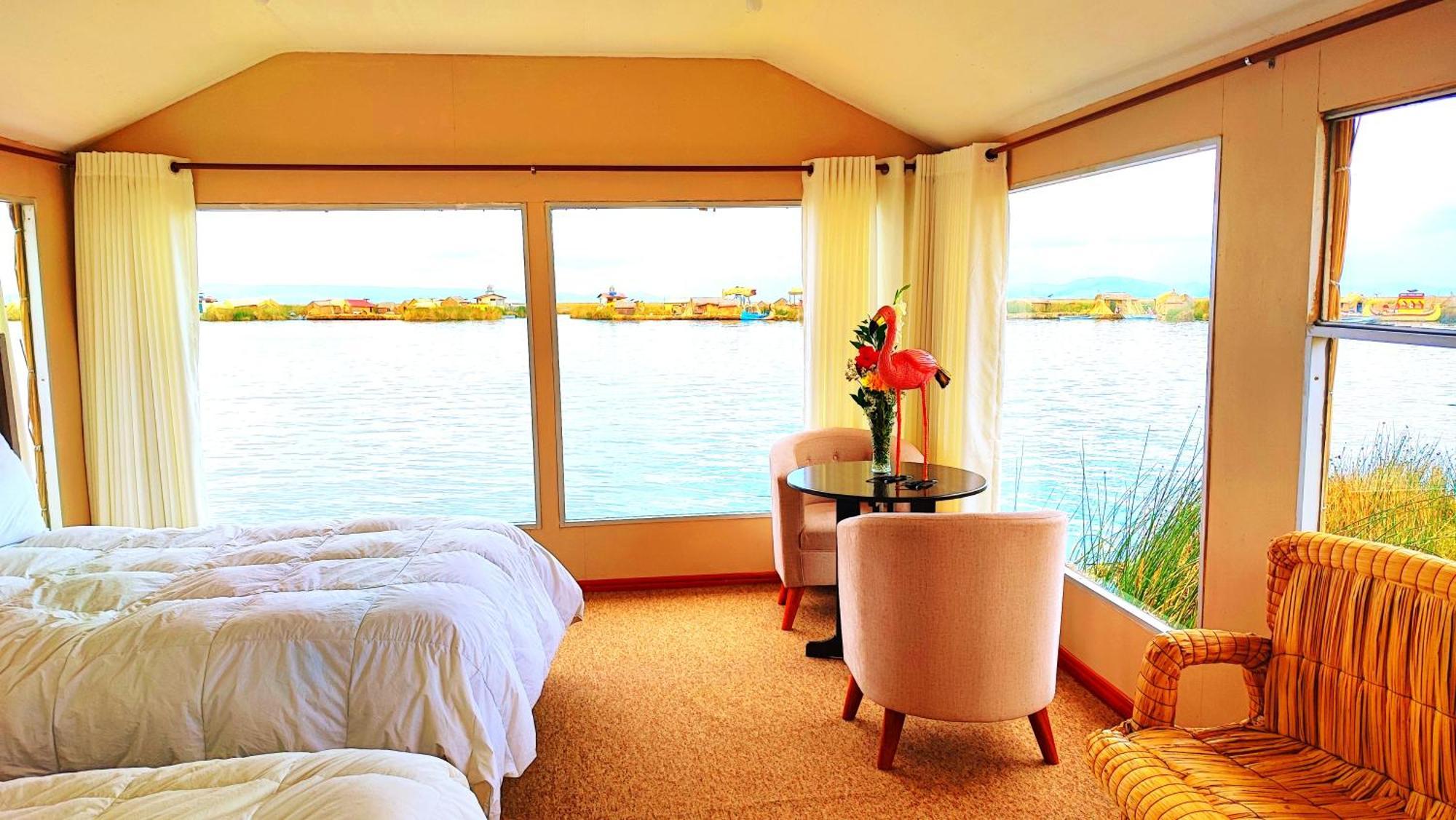 Uros Maya Lodge Пуно Экстерьер фото