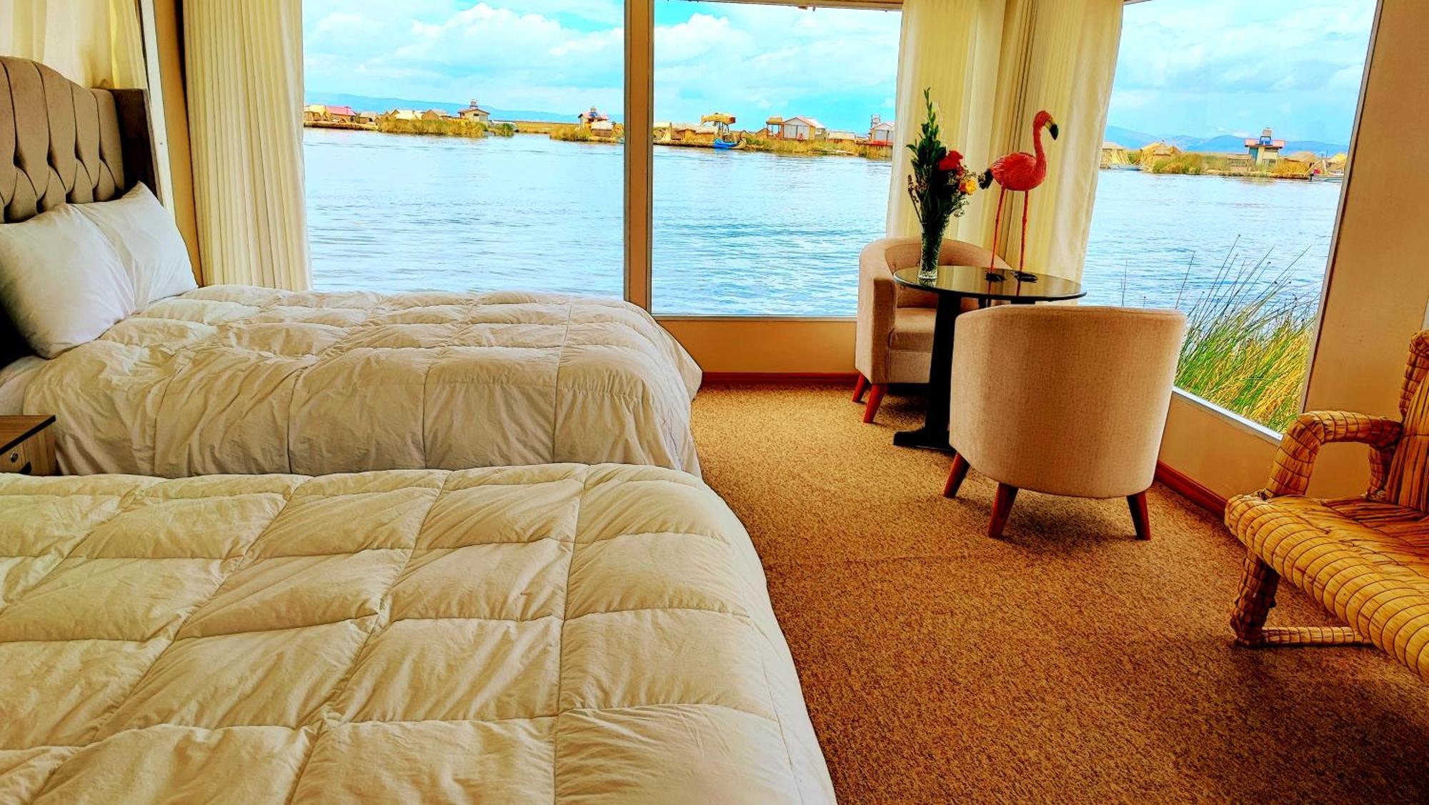 Uros Maya Lodge Пуно Экстерьер фото